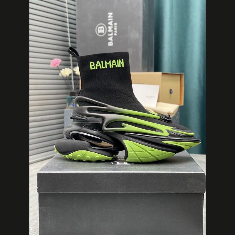 Balmain Army sneakers, BB logos reps — verified April 2026 batch