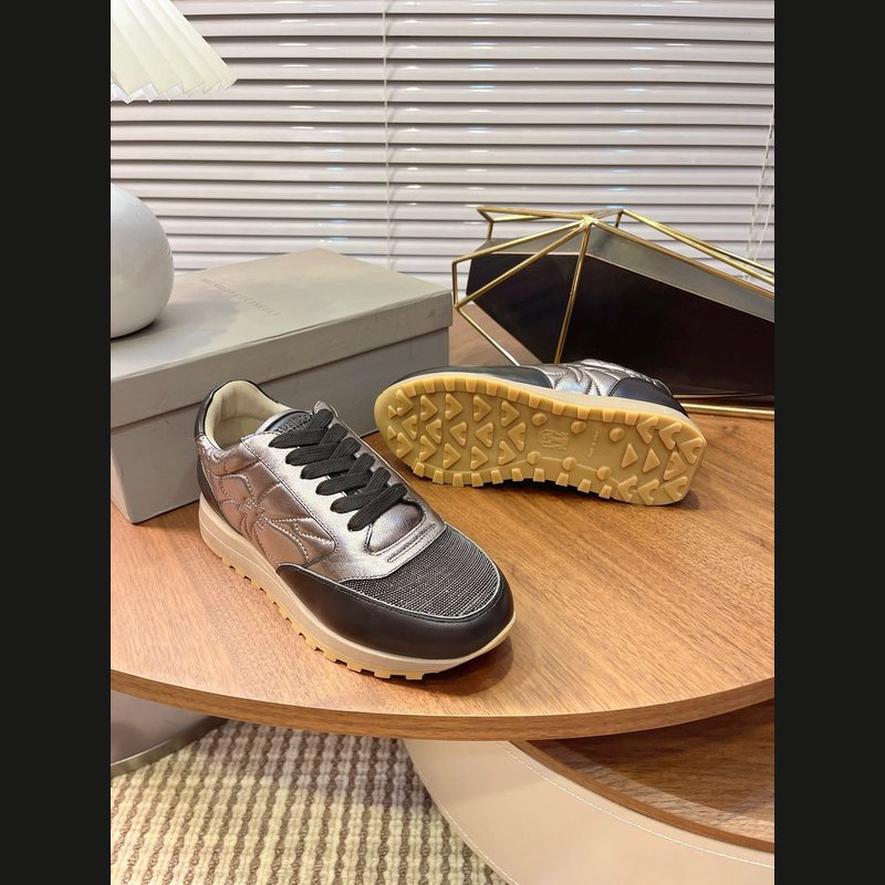 Brunello Cucinelli Suede loafers, cashmere sneakers reps — verified April 2026 batch