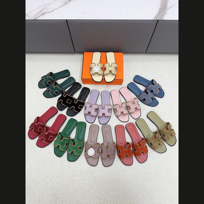 Hermès Oran sandals reps — verified April 2026 batch