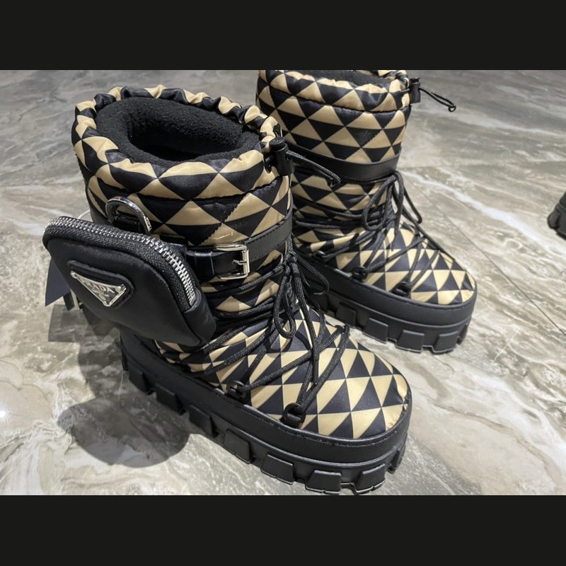 Prada Monolith, Re-Nylon, leather loafers reps — verified April 2026 batch