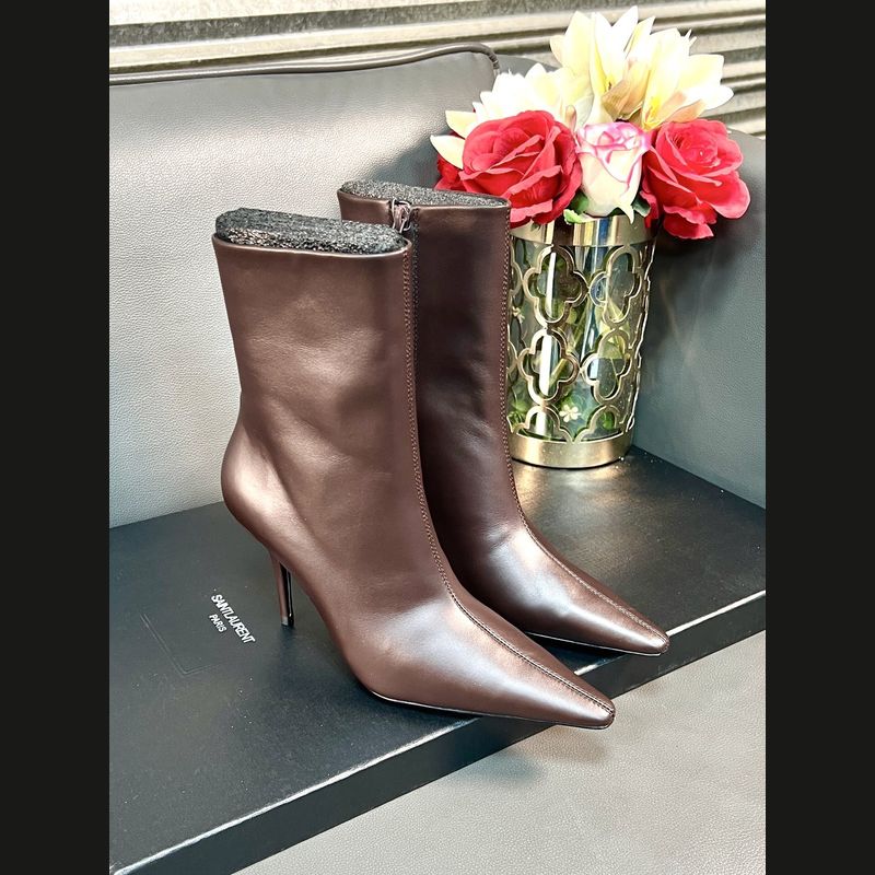 Saint Laurent YSL Tribute heels, boots, Opyum reps — verified April 2026 batch
