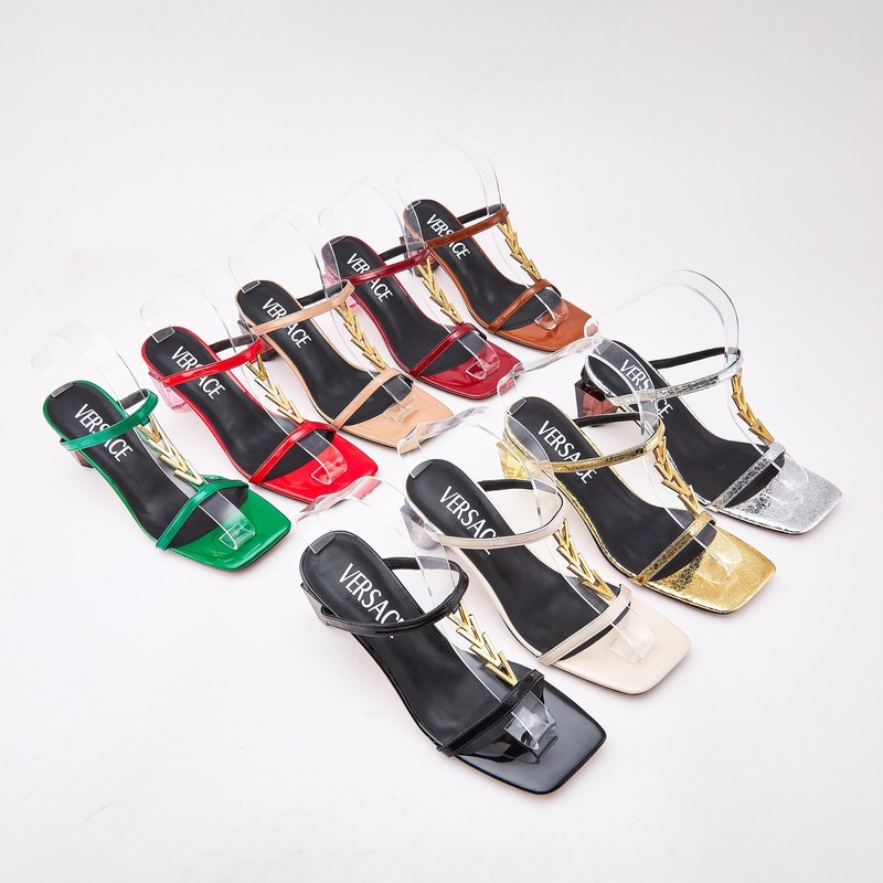Versace Medusa sneakers, La Greca slides reps — verified April 2026 batch