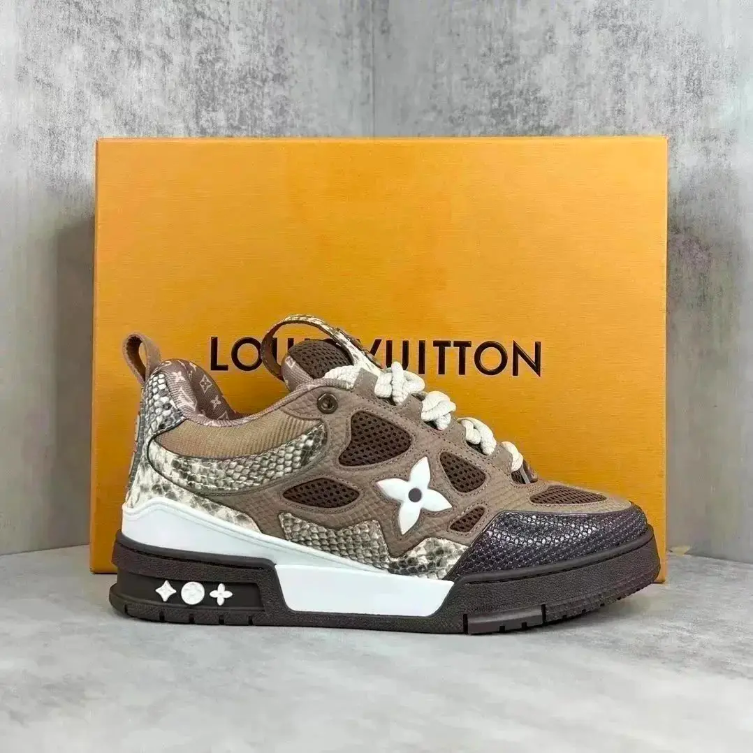 Louis vuitton sneakers LV Trainer Shoes (40 style) 5